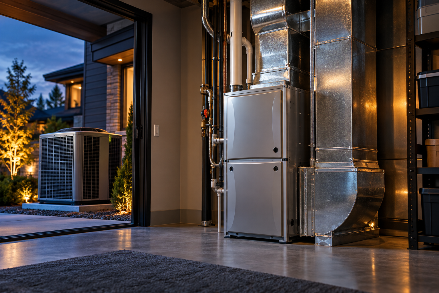 Heating furnace and air conditioning equipment